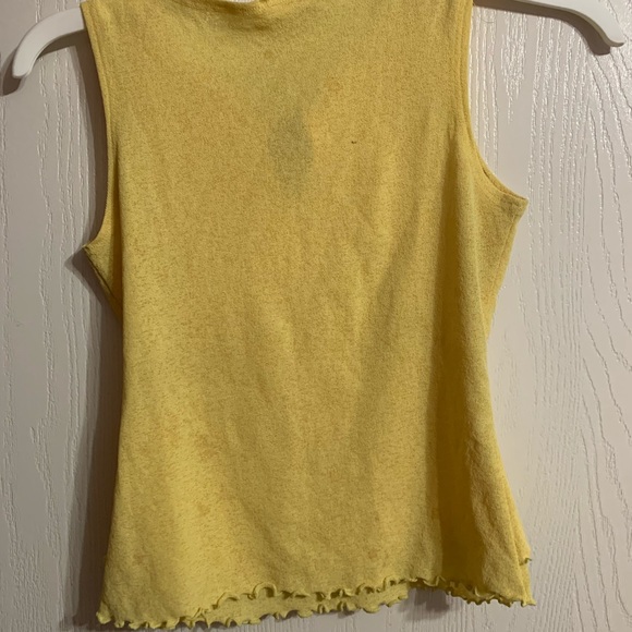 Yellow crop top - Picture 2 of 4